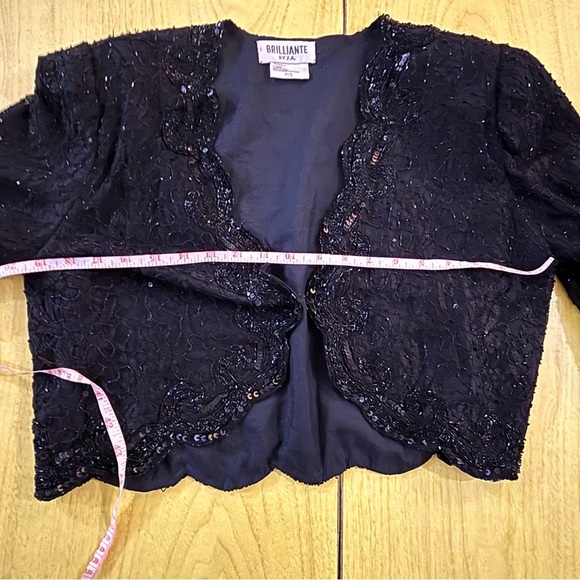 American Vintage Black Sequin Blazer - Picture 5 of 11